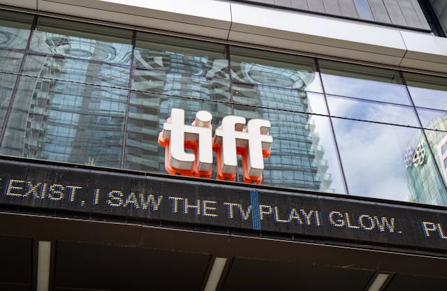 TIFF Marquee: a view of the Lightbox building, epicenter of the Toronto International Film Festival. / Photo by Erman Gunes©, courtesy of Dreamstime.