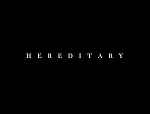 Hereditary poster