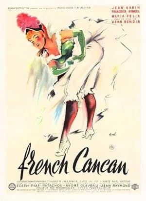 French Cancan poster