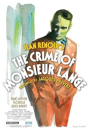 The Crime of Monsieur Lange poster